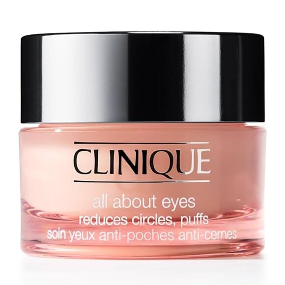 **3/$18** BEAUTY – CLINIQUE All About Eyes Depuff & Brighten Eye Cream - Picture 1 of 4